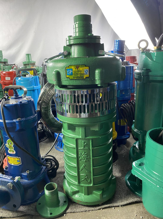 油侵式380v潜水泵3寸6寸清水泵农用灌溉泵家用大流量高扬程抽水泵
