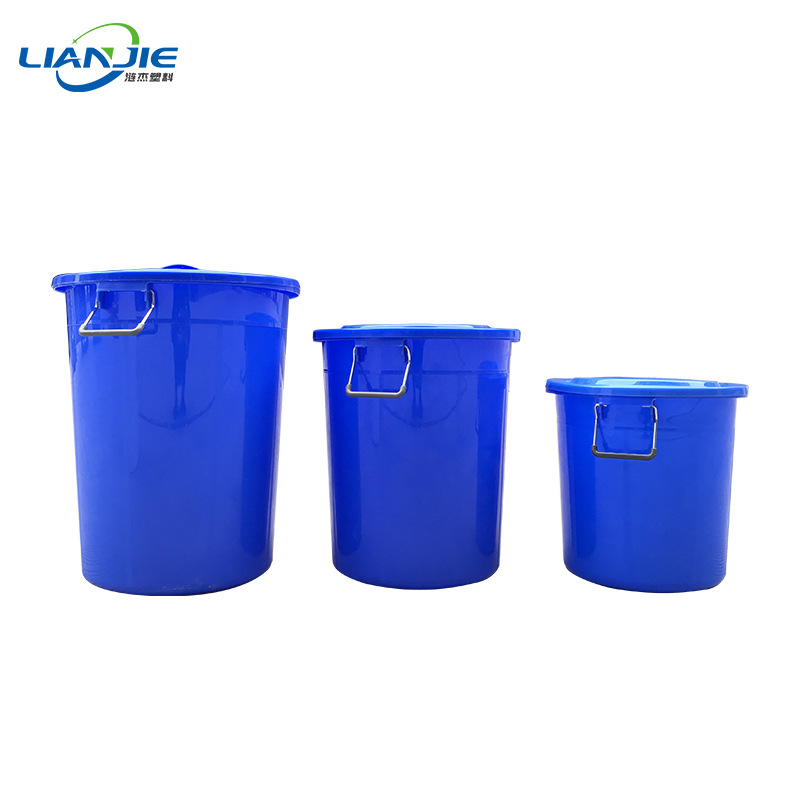 Supply Large Bucket Plastic Bucket round Barrel Water Storage Tank