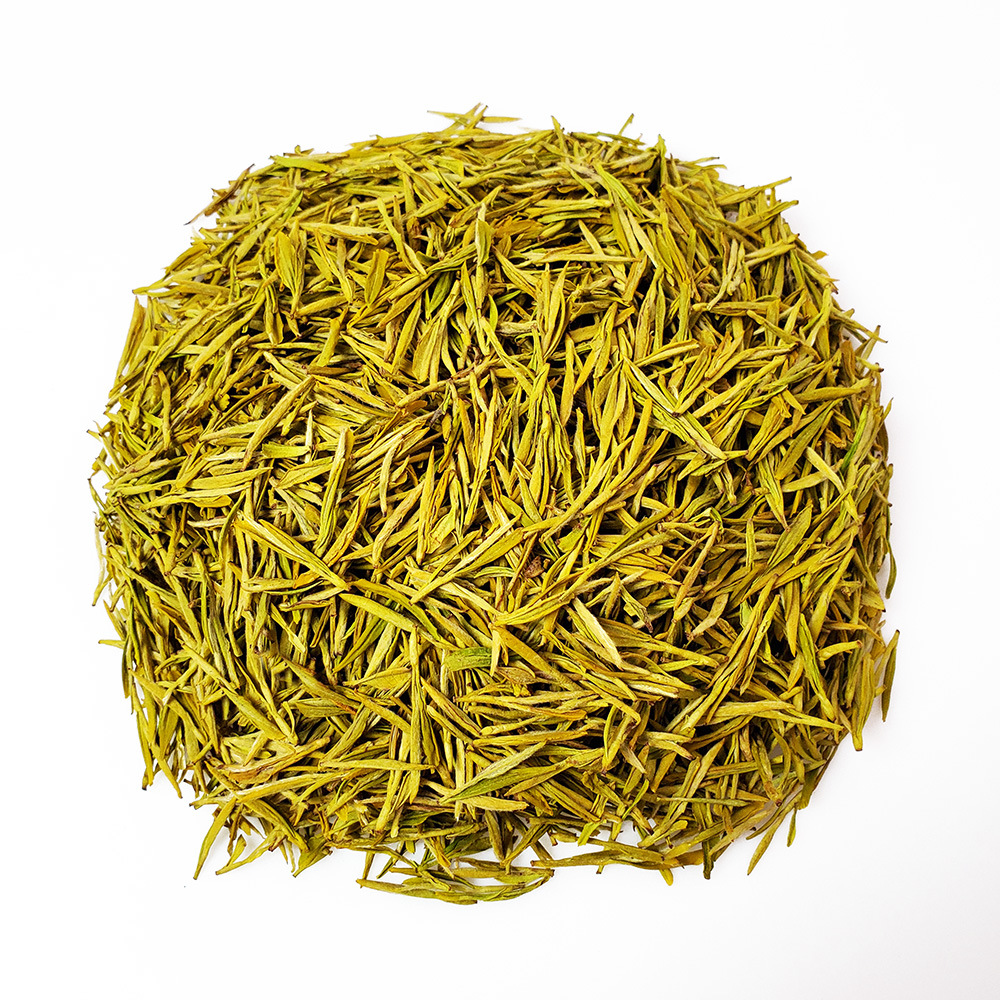 2021新茶黄金芽批发链接安吉黄金白茶毛峰散装绿茶叶厂家批发500g