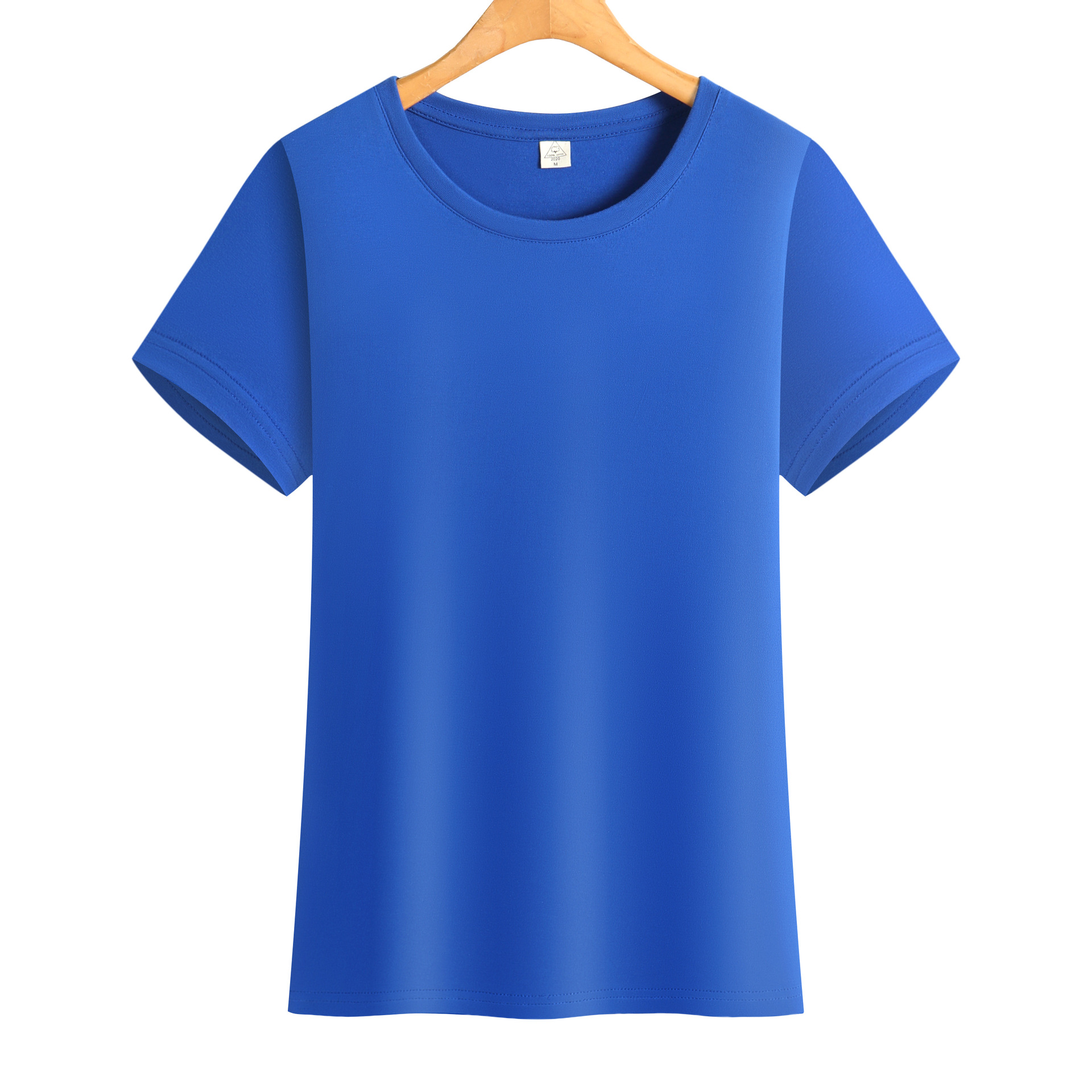 圆领短袖文化衫diy学生班服200g纯棉t恤广告衫厂家定制班服印字