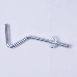 不锈钢伸缩杆 提杆勾 抄网起笼勾 虾笼勾 鱼叉杆 渔具小配件搭钩