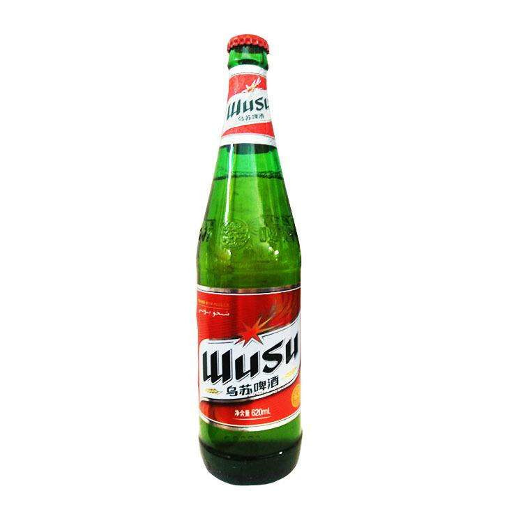 新疆小乌苏啤酒330ml*24支装玻璃瓶 红色箱子夺命小乌苏啤酒批发