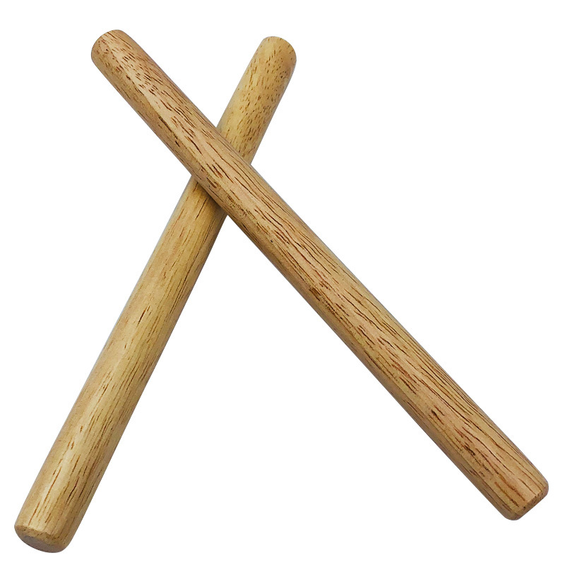 节奏棒奥尔夫打击乐器椿木榉木红木节奏棒节拍器幼儿园打节奏批发