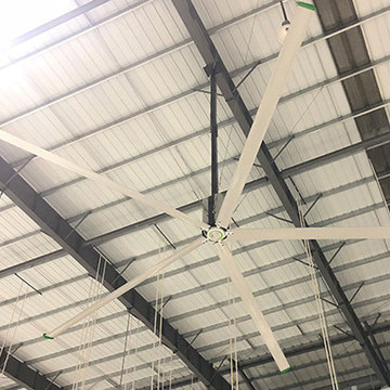 工业大吊扇风扇安装工厂车间大型吊扇用电少安装方便