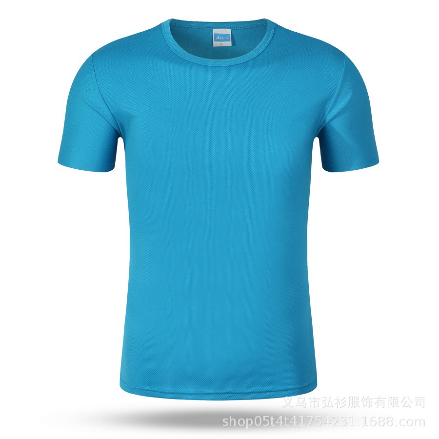 Marathon Race Mesh Quick-Drying Advertising Shirt T-shirt Custom Outdoor Sportswear Printed Logo Group Short Sleeve Printing