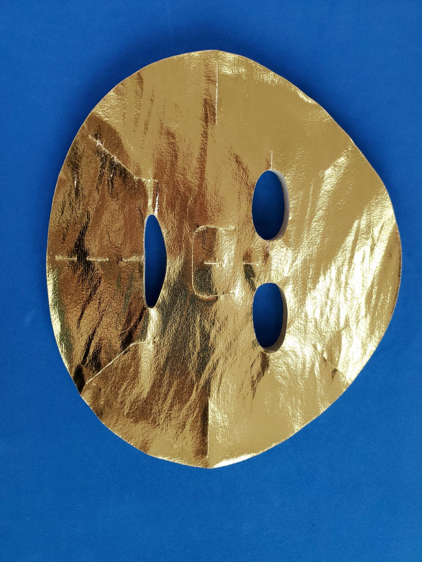 黄金面膜金膜超导面膜纸金箔银箔面膜布24k网红耐酒精不脱色金膜