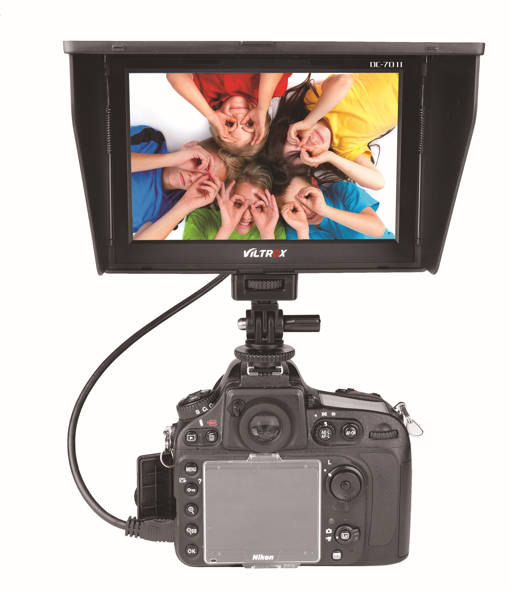 唯卓仕 viltrox dc-70ii单反相机4k高清导演监视器 7寸