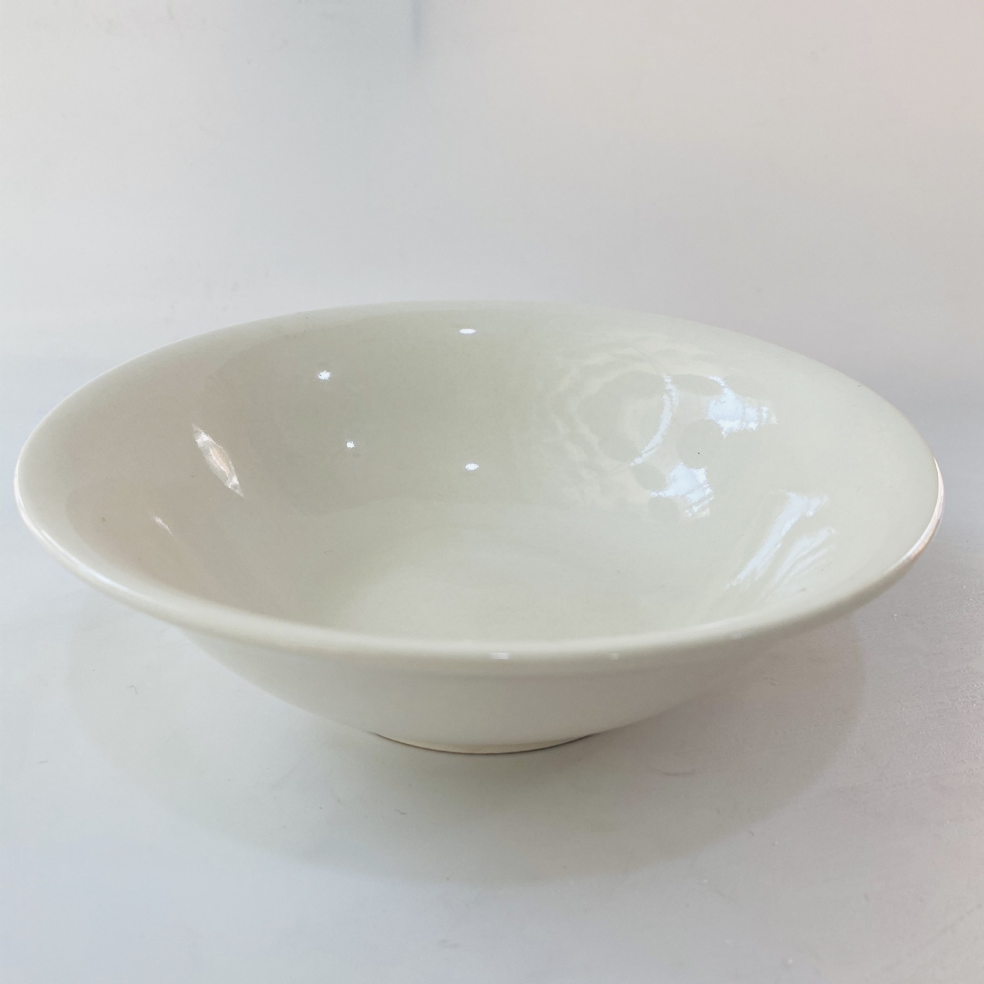 厂家直销2元7寸斗碗 纯白镁质瓷 酒店厨房餐具日用瓷陶瓷碗盘批发