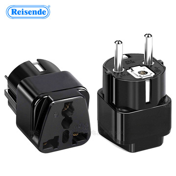 厂家现货欧规德标法国韩国俄罗斯巴黎旅游转换插头 德国转接头