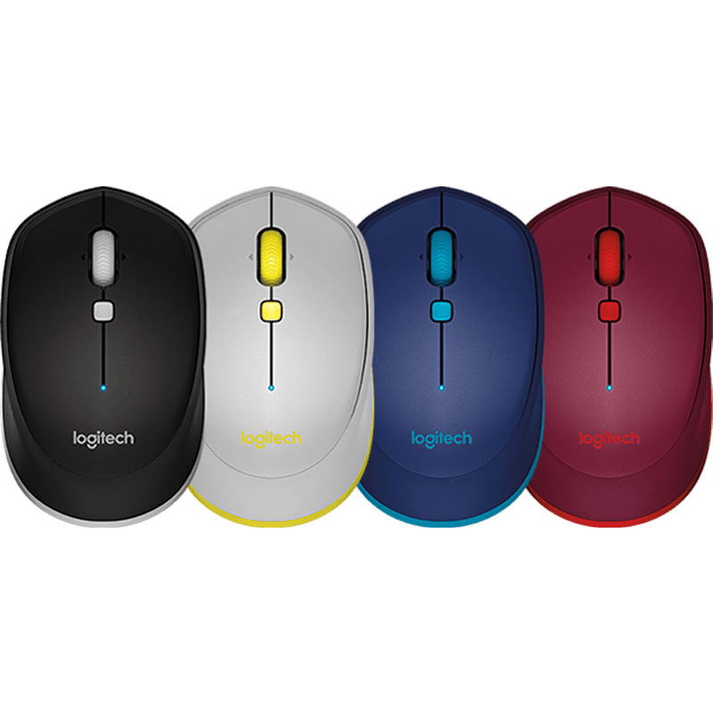 罗技m337无线蓝牙鼠标笔记本台式电脑商务办公家用可爱游戏便携