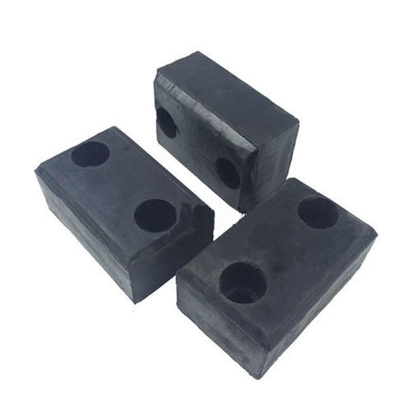 冷藏车防撞胶块汽车车厢橡胶防撞胶墩箱式货车后尾部配件缓冲胶垫