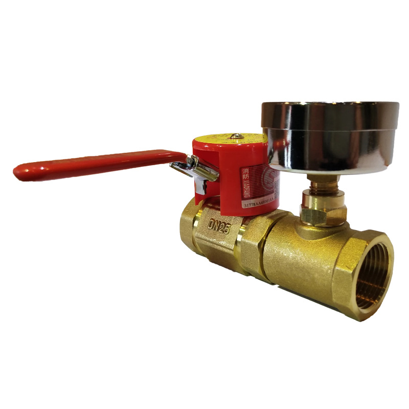 末端试水装置dn25带证115消防身份证3c认证zspm80喷淋末端试水阀