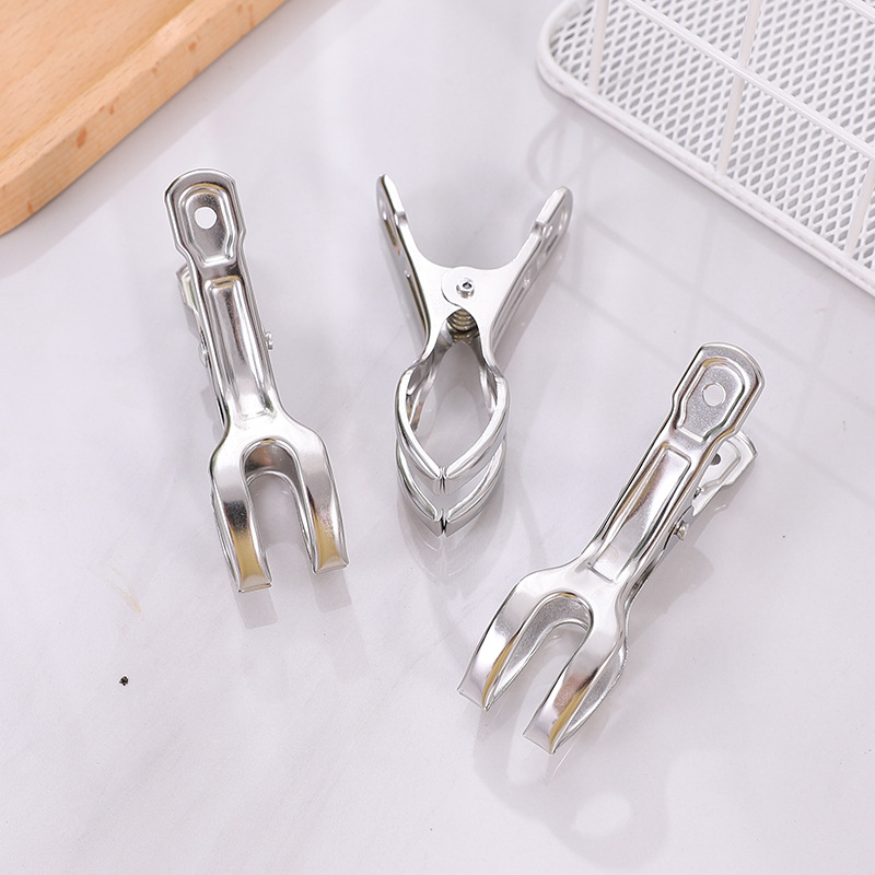 不锈钢夹子被单开口夹衣夹开口夹防风开口夹床单固定夹晒被夹