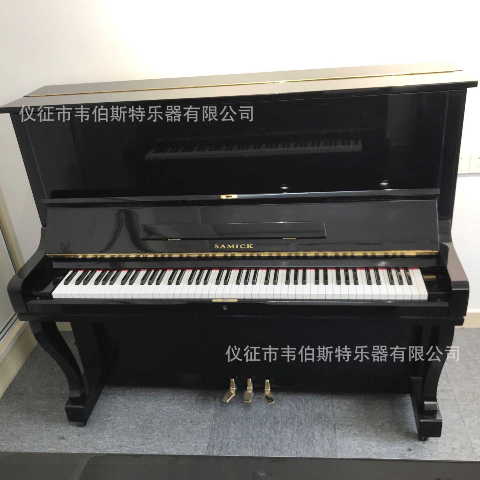 厂家专供韩国二手钢琴三益samickwg