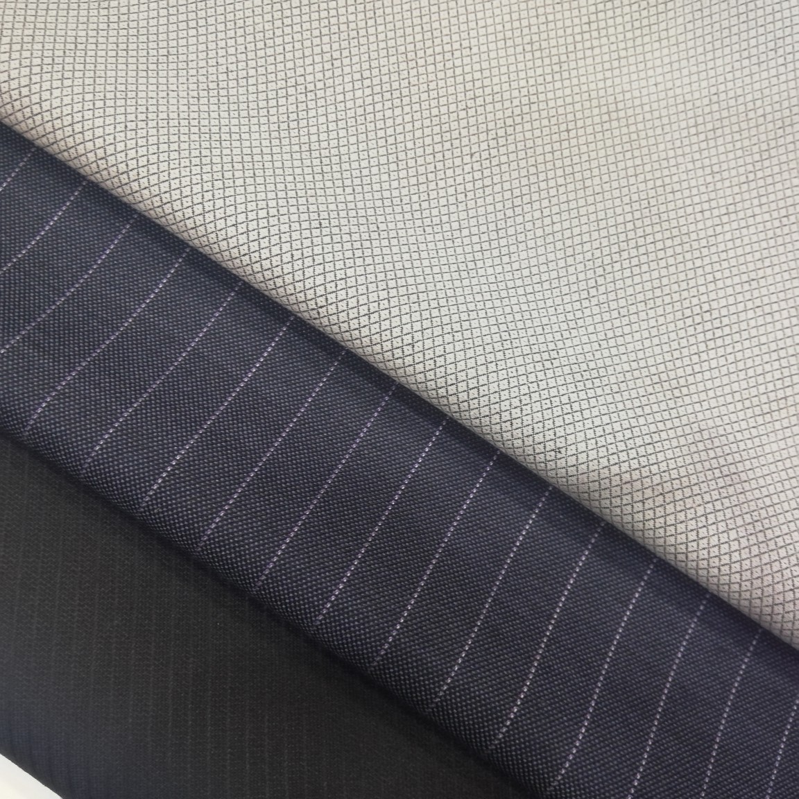 52桑蚕丝48羊毛精纺西装面料高端男女装真丝羊毛混纺面料