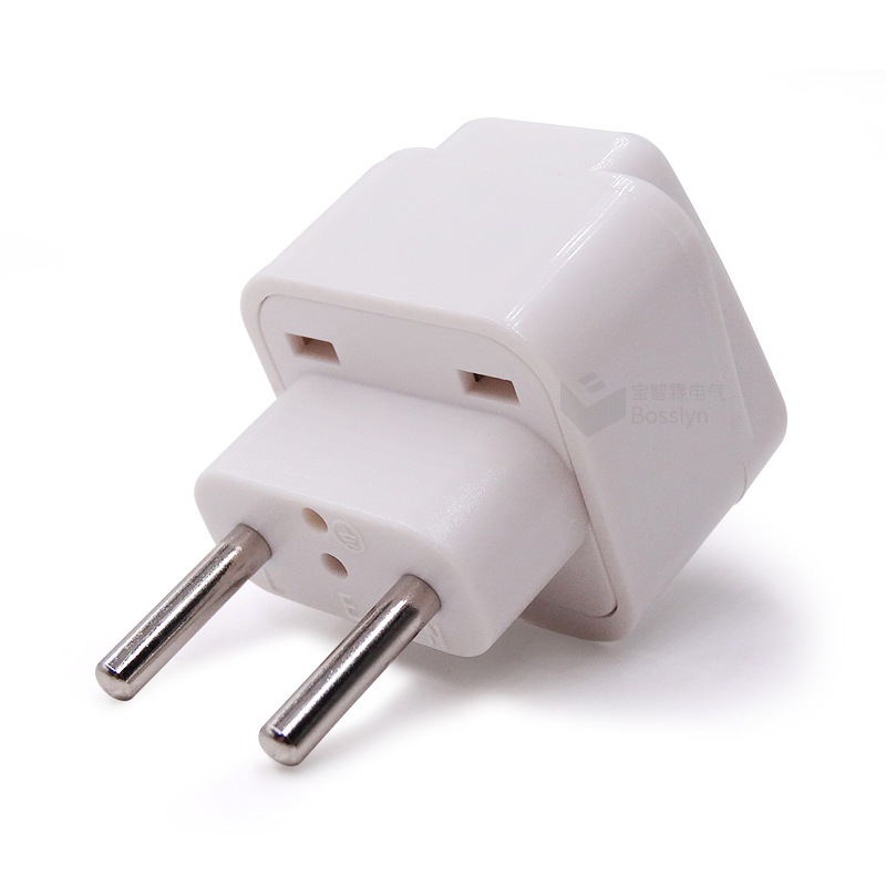 wd-9c欧洲嵌入式多功能转换插头 出国便携转换头 欧规欧标4.0mm