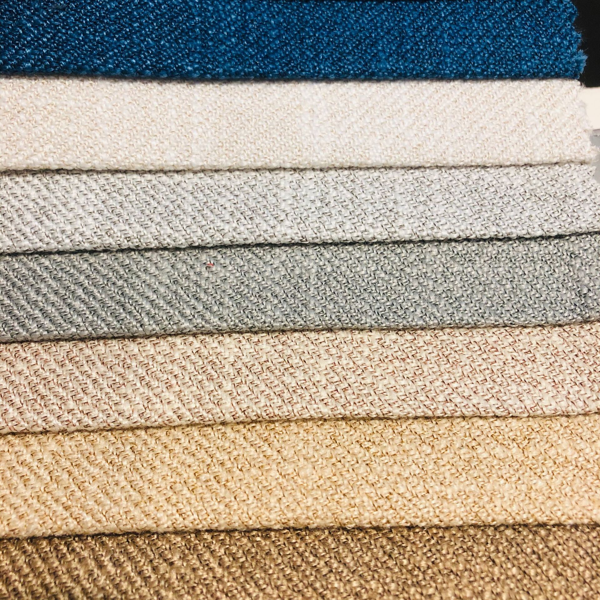 粗亚麻布沙发布料 棉麻布料坐垫抱枕炭包手袋亚麻面料