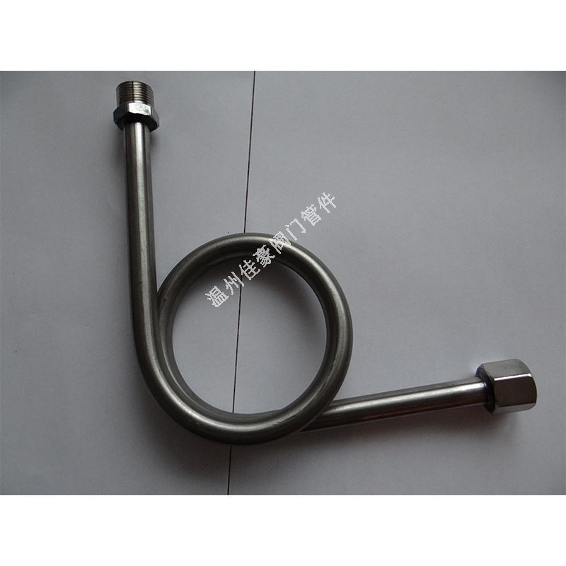 不锈钢冷凝圈,l型,u型,90度o型,180度o型压力表缓冲管,表弯