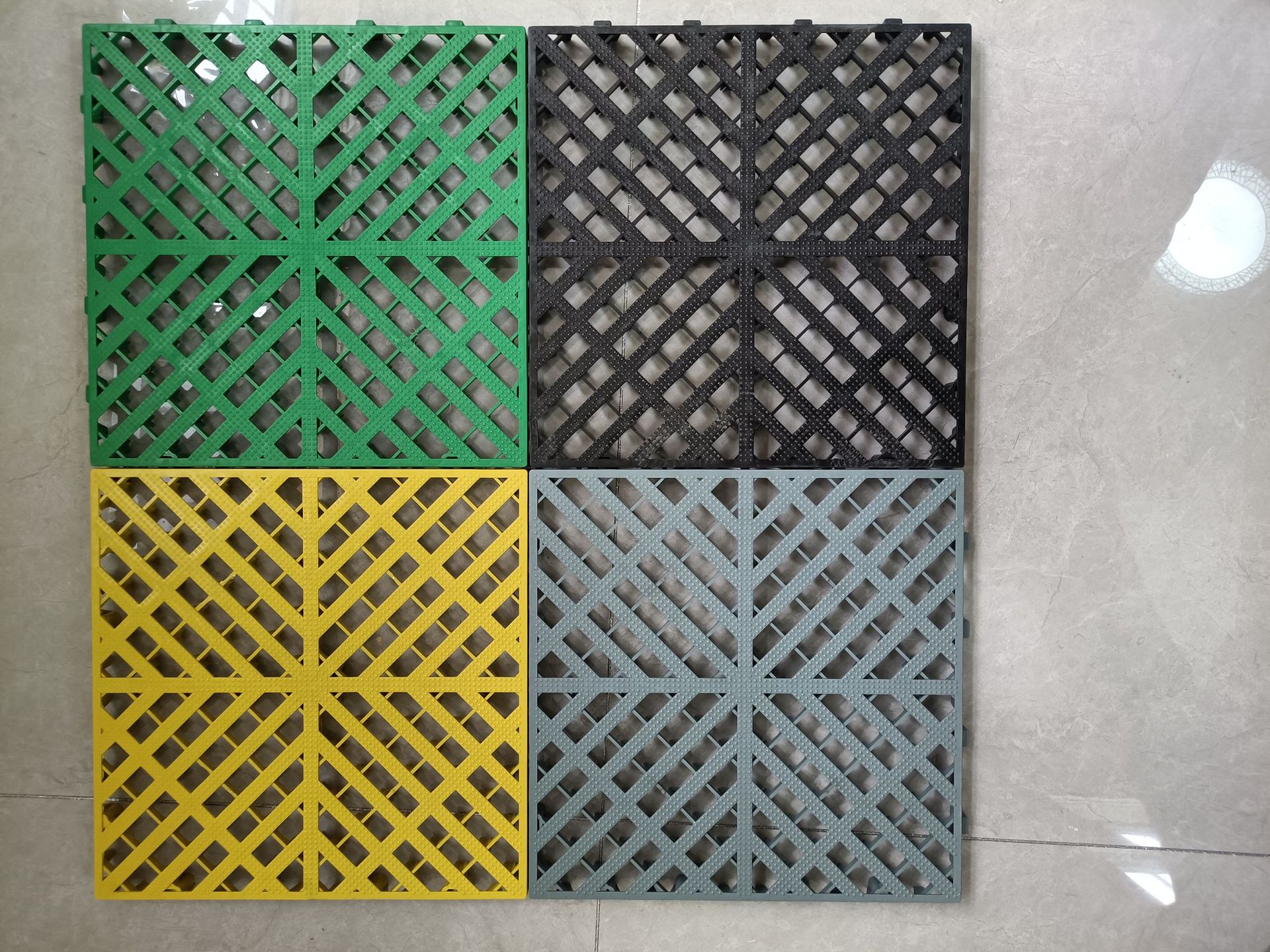 加厚3公分洗车房地格栅4s汽车美容店排水网格板洗车店塑料防滑地-阿里