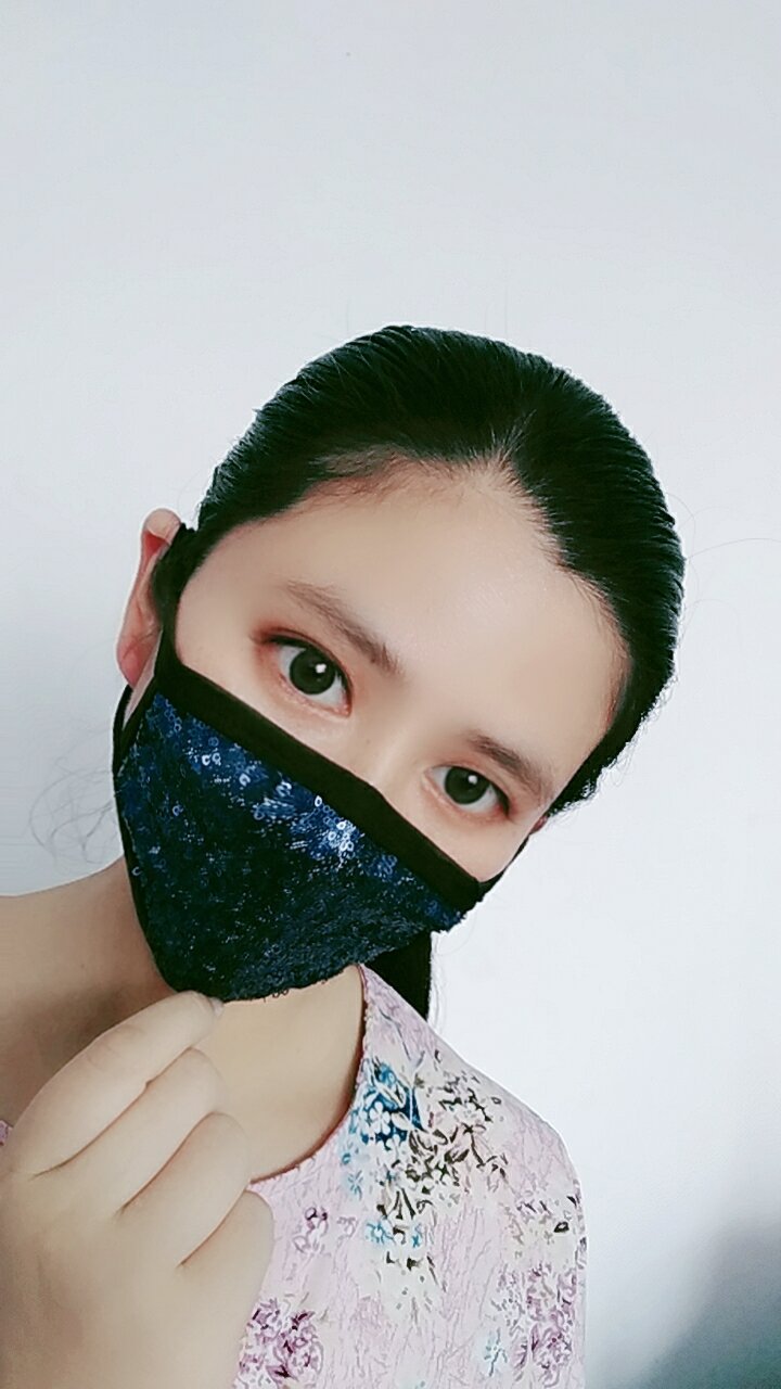 亮片纯棉口罩女防尘防晒夏季薄款透气可水洗速卖通男潮款时尚个性