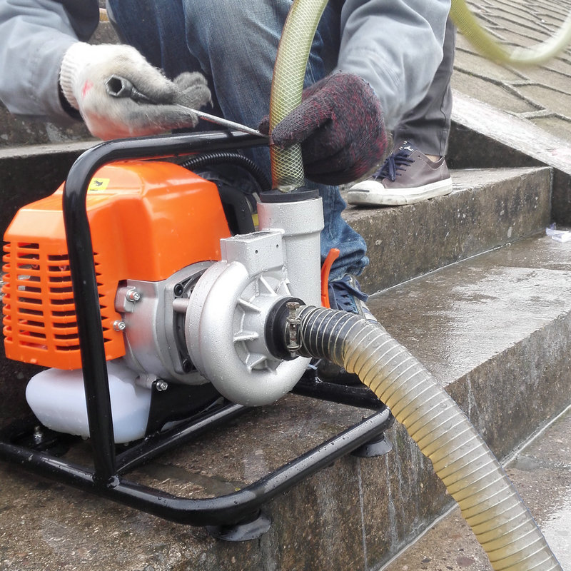 大直径汽油消防水泵 家用电动浇地农用抽水泵 离心泵出水防汛水泵