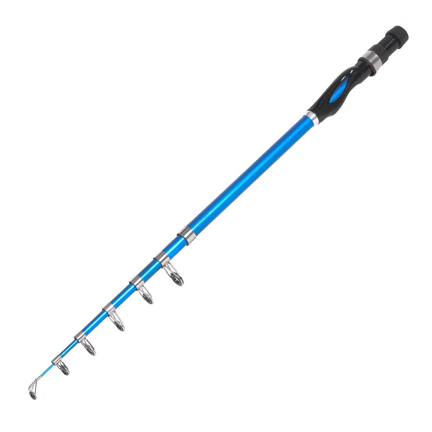 28022 LEO/ Leou [Blue Snake Handle Small Fishing Rod] Mini Path Asian Fishing Gear Wholesale Cross-border pic 3