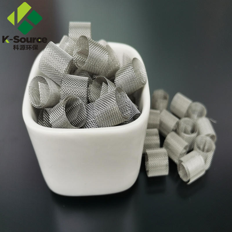 科源环保 供应微型填料西塔环 θ状网环填料 狄克松环实验室填料