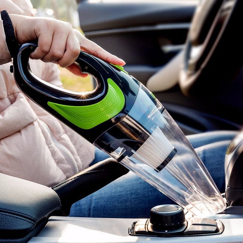 车载用带灯吸尘器小型汽车车内强力专用吸力大功率两用小型手持式