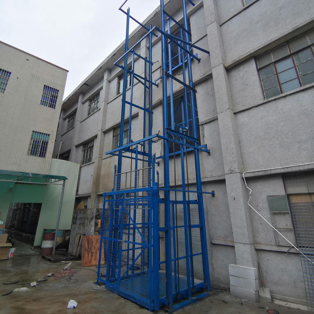 矗峰供应剪刀叉升降平台液压升降人工牵引移动升降机电动升降机市场