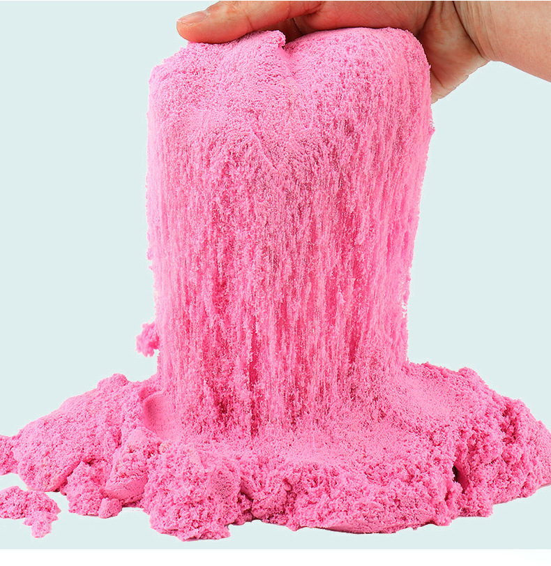 棉花魔力拉力沙 儿童玩具diy益智手工创意12色盒装彩泥沙 批发