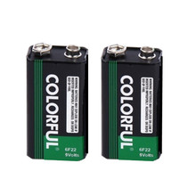 9V电池6F22干电池批发麦克风玩具遥控器话筒万用表电池厂家9V伏