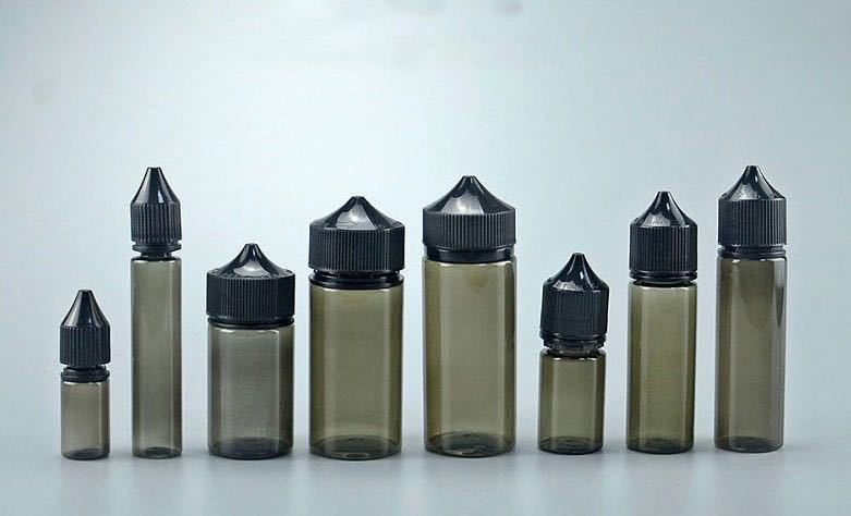 现货供应60ml 100ml rv v3电子烟油瓶 平顶盖 大猩猩烟油瓶