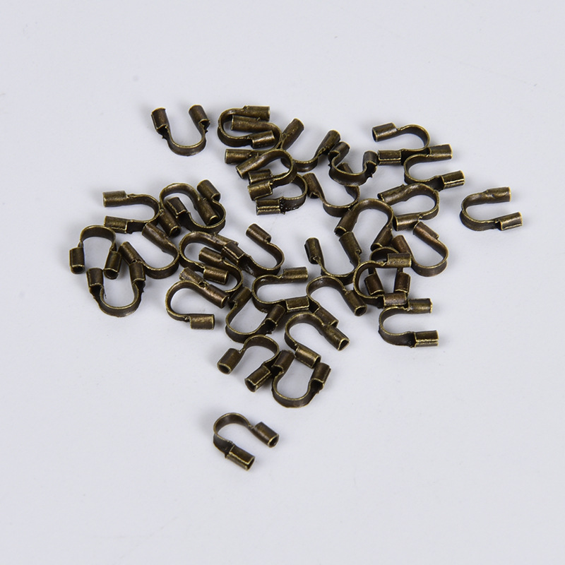 跨境货源u型定位护线器 收尾定位材料定位管保护线材 diy饰品配件