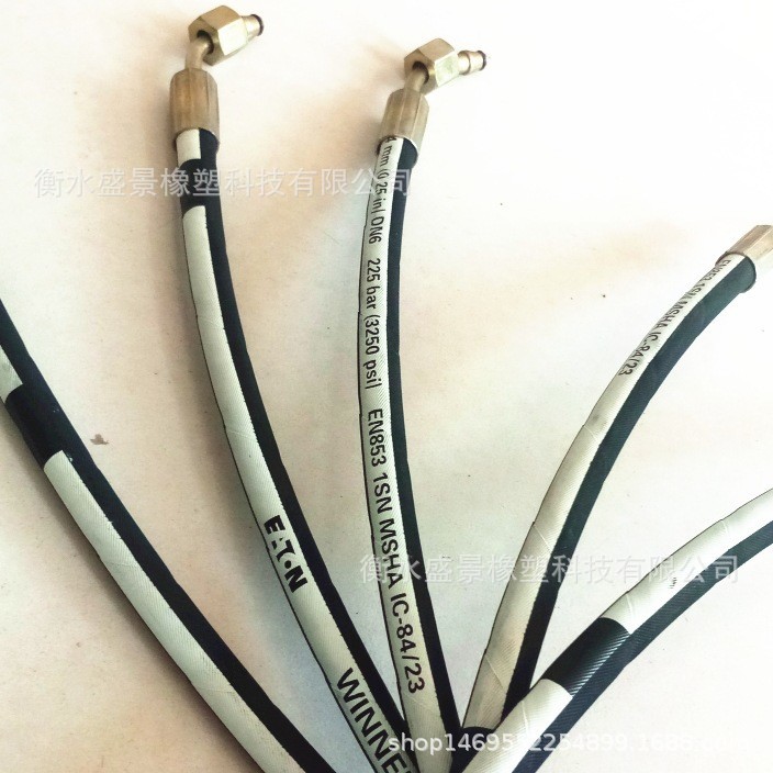 美国伊顿eaton winner橡胶管 ec210-08二层钢丝编织软管液压油管