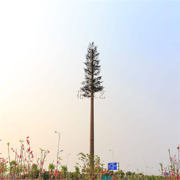 源头厂家专业制作仿真通信基站树 信号塔仿生美化树人造基站树