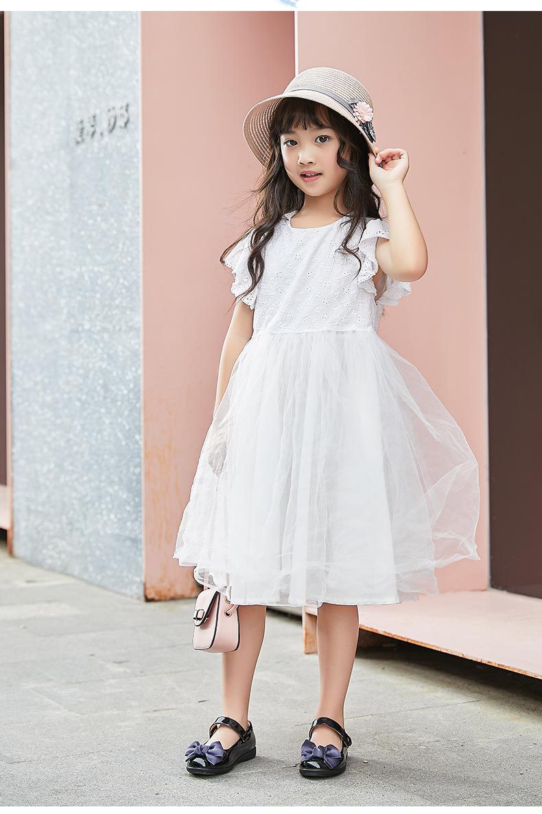 女童皮鞋公主鞋2020新款蝴蝶结软底单鞋儿童韩版黑色学生表演皮鞋