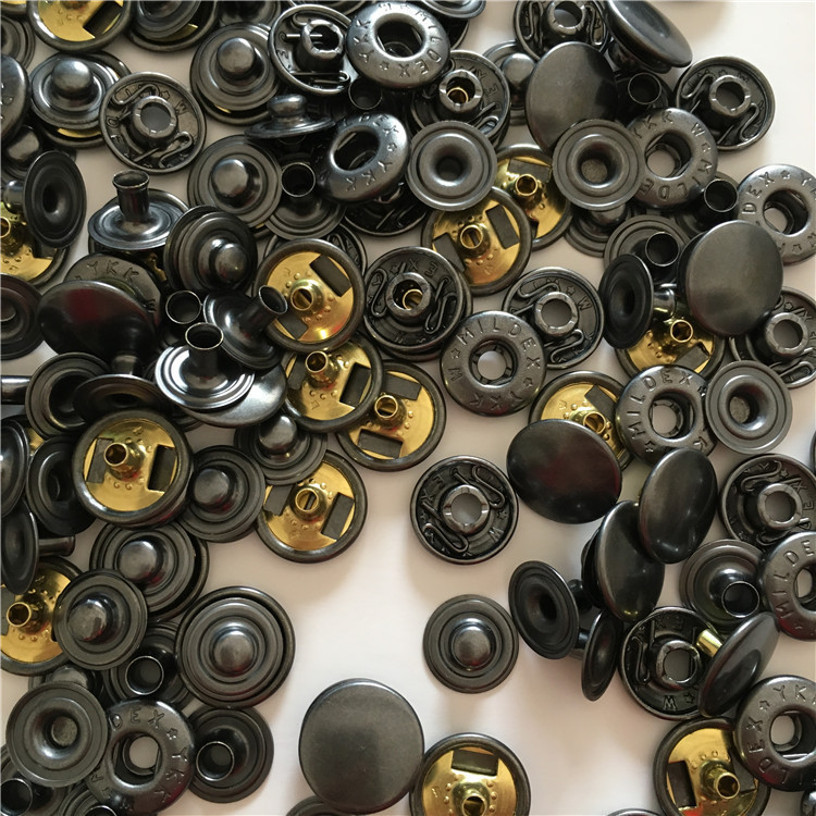 【服装厂】ykk五爪扣婴儿爬爬服全铜环保精品现货无锡14l16l优惠