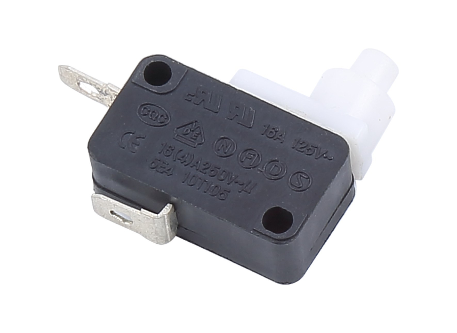 源头厂家供应绞肉机用自锁微动开关kw3a按通按断转换