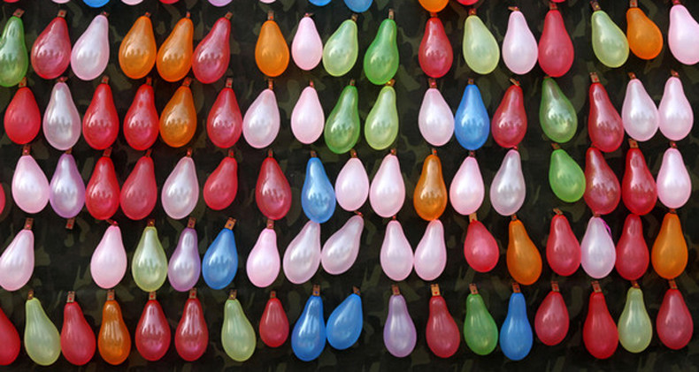 500个装现货批发夜市打枪打靶气球庙会飞镖可充水特大3号正品气球