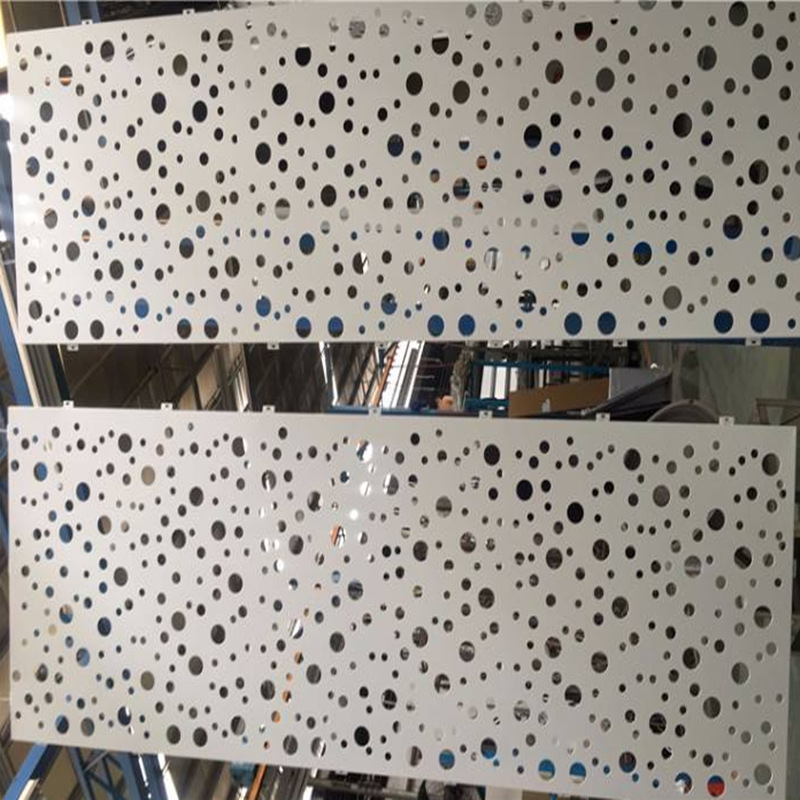 厂家幕墙装饰网孔板 人物景观图像造型穿孔板铝装饰冲孔