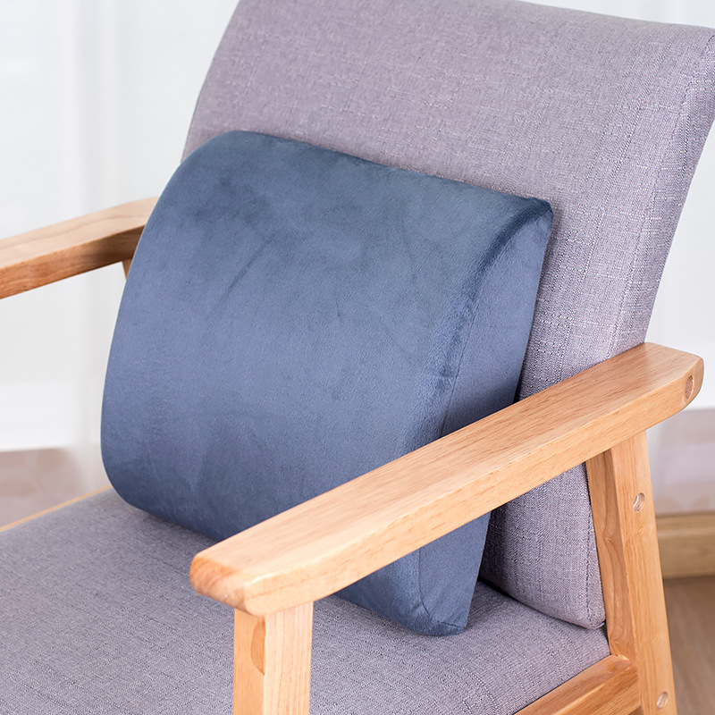 靠垫办公室护腰靠枕座椅定制抱枕记忆棉靠背学生椅子腰椎腰垫枕头
