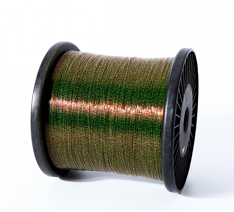 强力尼龙钓鱼线3000米入水隐形变色斑点绿休闲竞技绑钩渔线用品