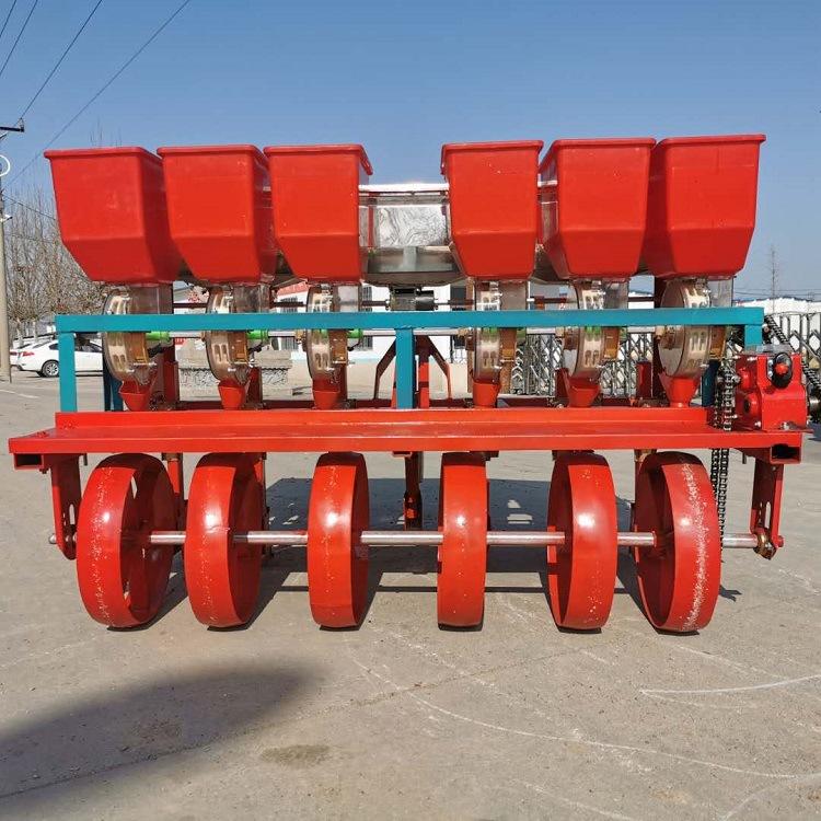 定制6行花生精播机6行播种6行施肥草种子播种机种植机械