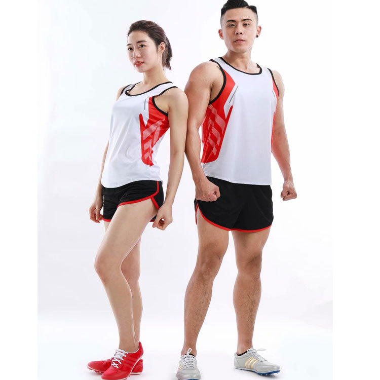 田径服套装男女款学生训练运动服比赛服跑步服健身衣服长跑短跑服