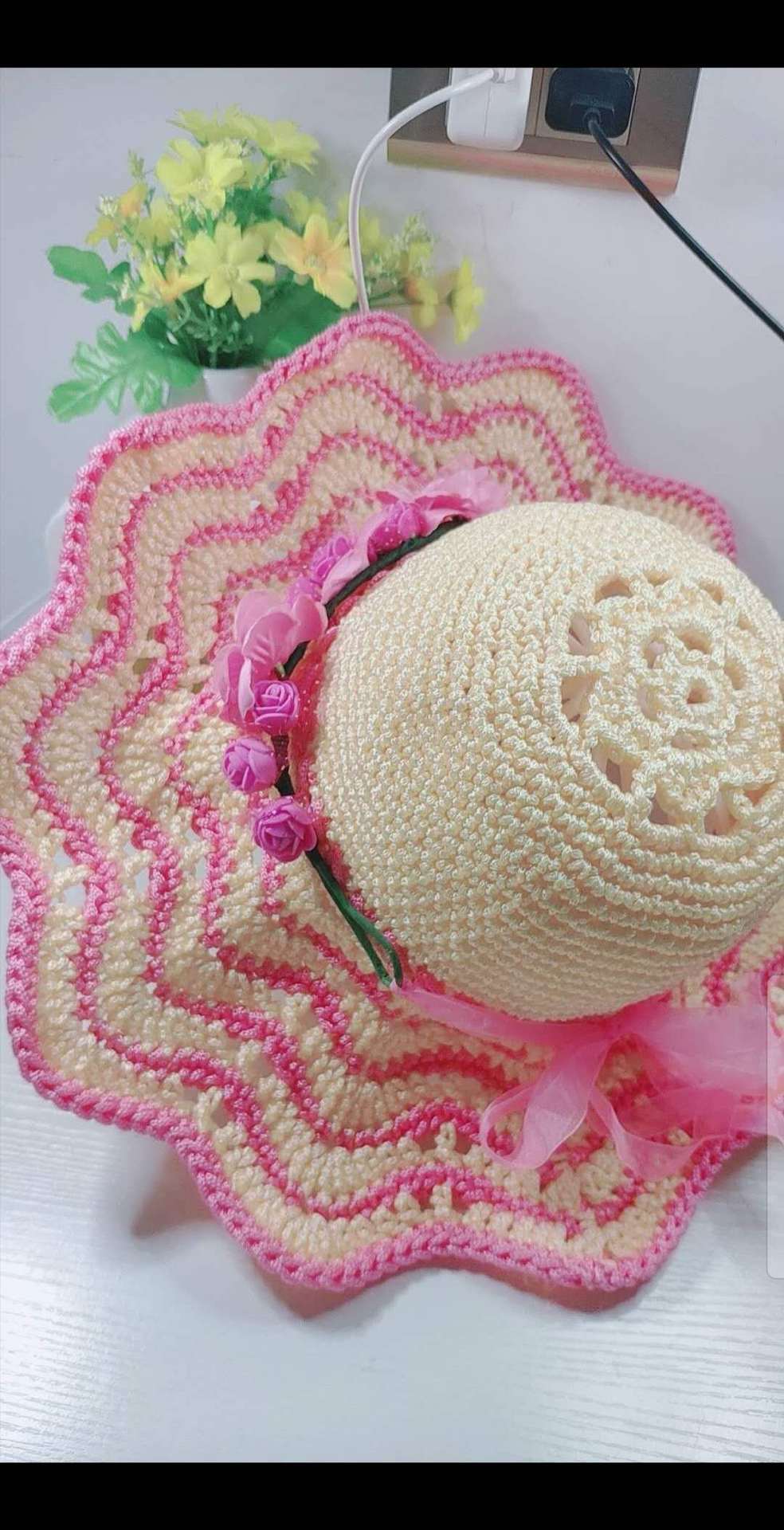 轻体冰丝线空心线编织帽子线diy钩包夏凉帽毛线帽子线合股线