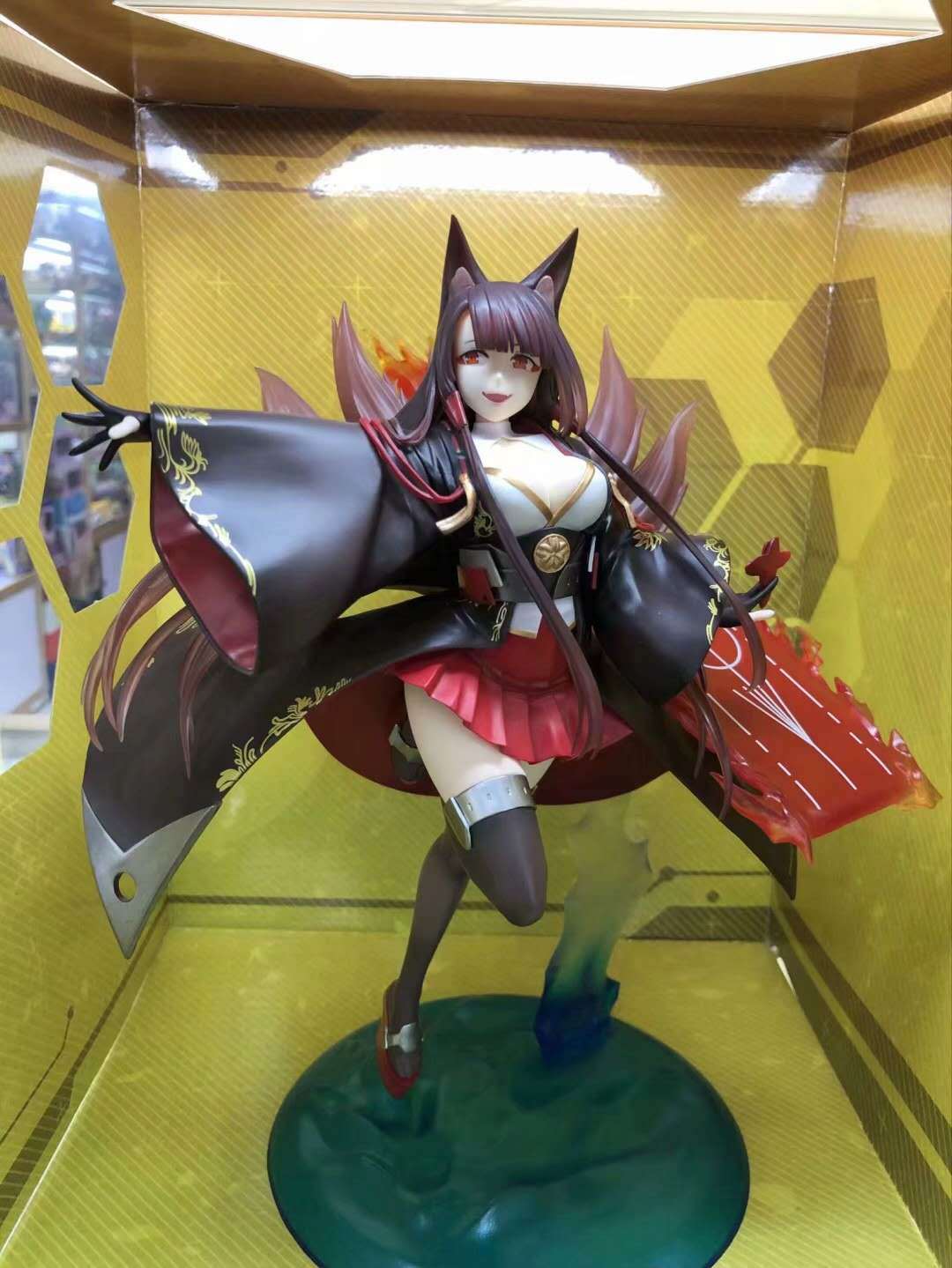 新力成动漫 美少女系列 赤城 碧蓝航线 特典版 限定 盒装模型手办