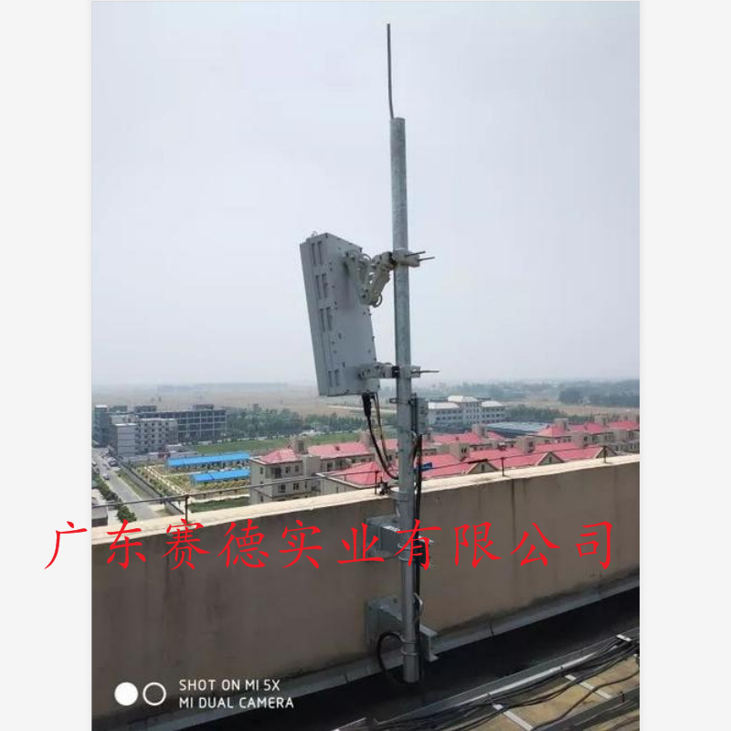 深圳赛德定制移动联通楼顶5g通信基站抱杆5g信号发射塔5g抱杆批发