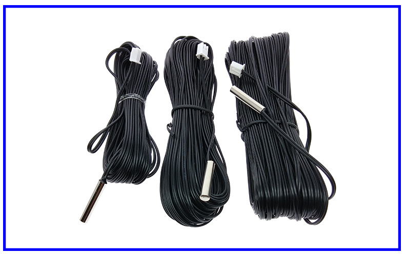 ntc热敏电阻 15k20k50k100k b3950 空调温度传感器圆柱体温度探头