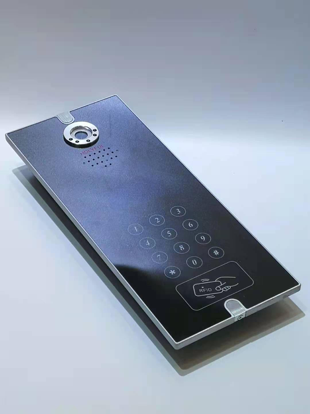 联网楼宇对讲 高亮面板数码触摸可视门铃门禁系统 hlfscmy-528-2