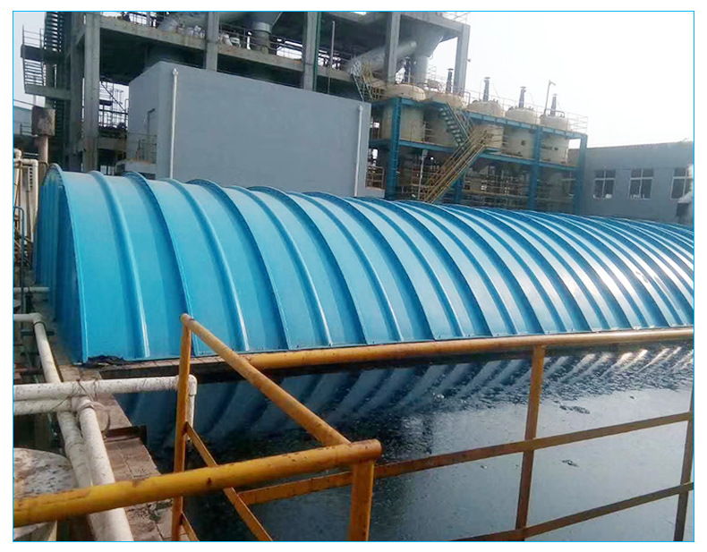 玻璃钢密封盖板 污水盖板玻璃钢雨罩集气罩 水泥池盖板定制